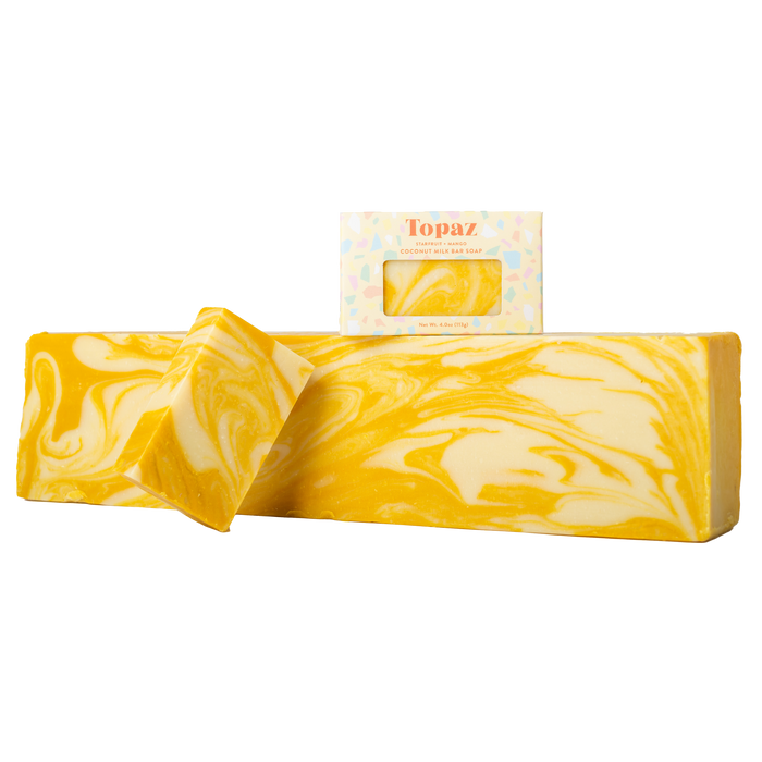 Topaz Coconut Milk Bar Soap