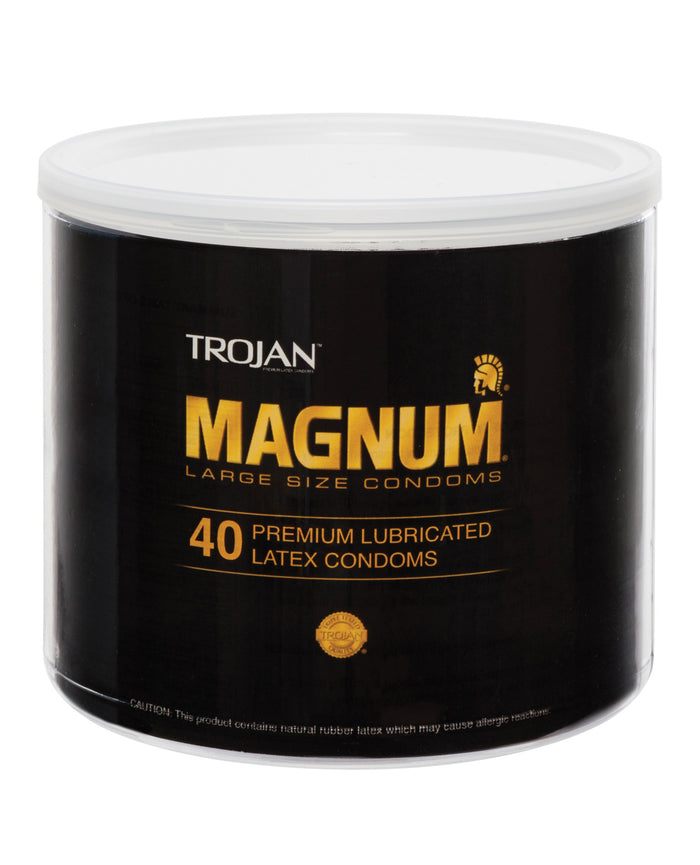 Trojan Magnum Condom - Bowl of 40 Front