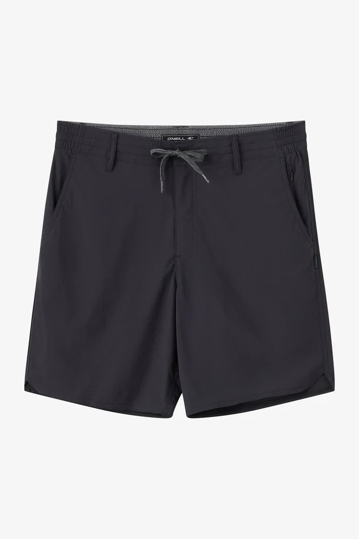 O’Neill TRVLR Halfback 18 Hybrid Shorts front view