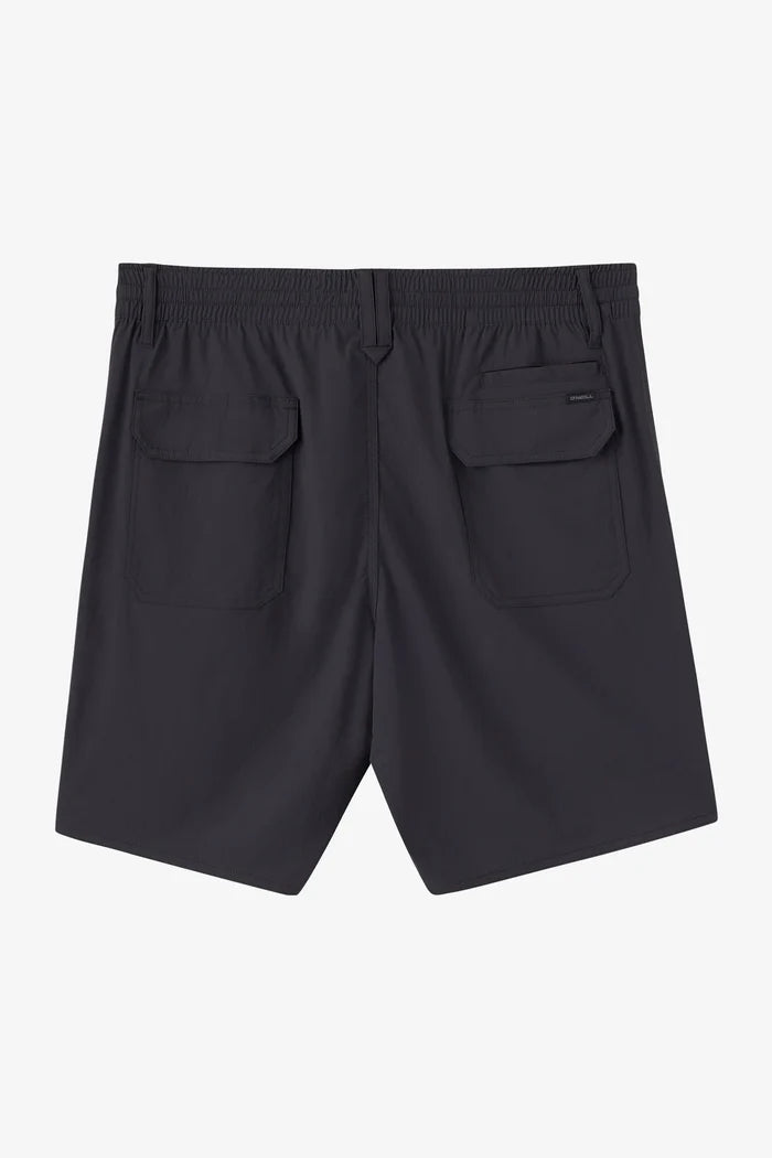 O’Neill TRVLR Halfback 18 Hybrid Shorts back view