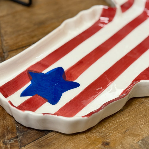 USA Serving Dish