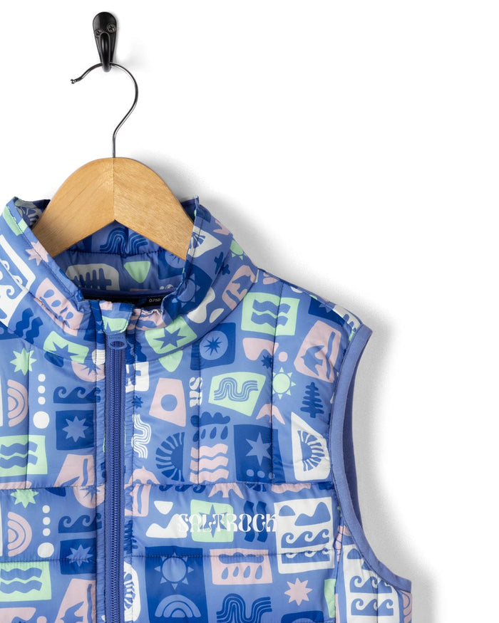 Venture Kids Water Resistant Gilet in Blue