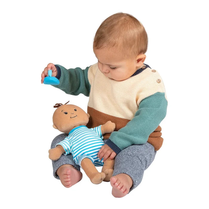 Wee Baby Stella Beige w/ Brown Tuft
