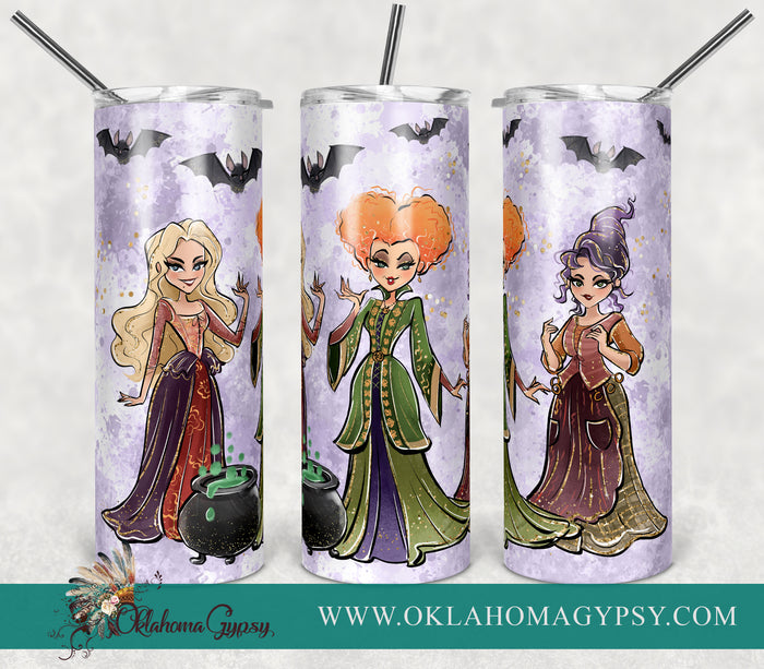 Whimsical Hocus Pocus Inspired Digital File Wraps