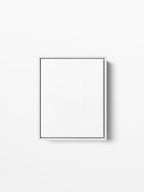 White Wood Floating Canvas Frame, 8x10 in | 20x25 cm