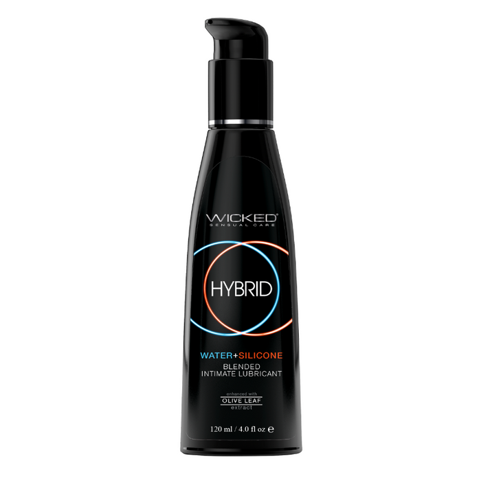 Wicked Hybrid 120 ml water silicone blended intimate lubricant