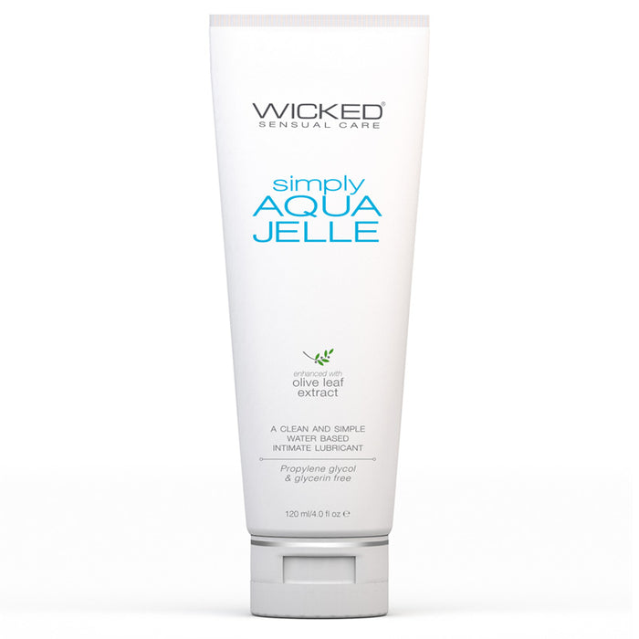 Wicked Simply Aqua Jelle Sensual Care Water based intimate lubricant