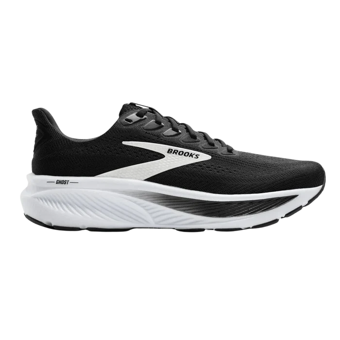 Women's Brooks Ghost 17 in Black/Grey/White