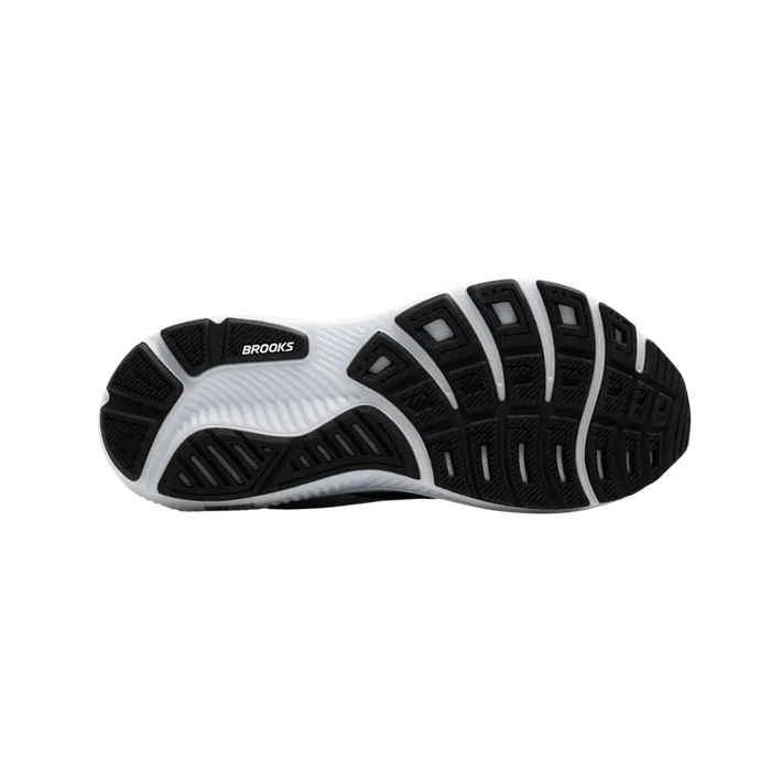 Women's Brooks Ghost 17 in Black/Grey/White