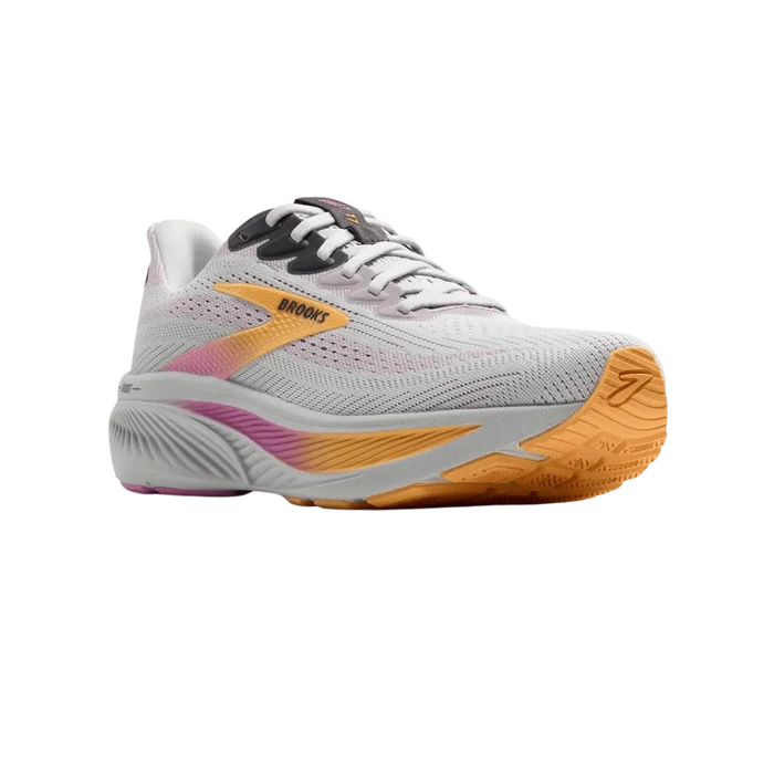 Women's Brooks Ghost 17 in Oyster/Apricot