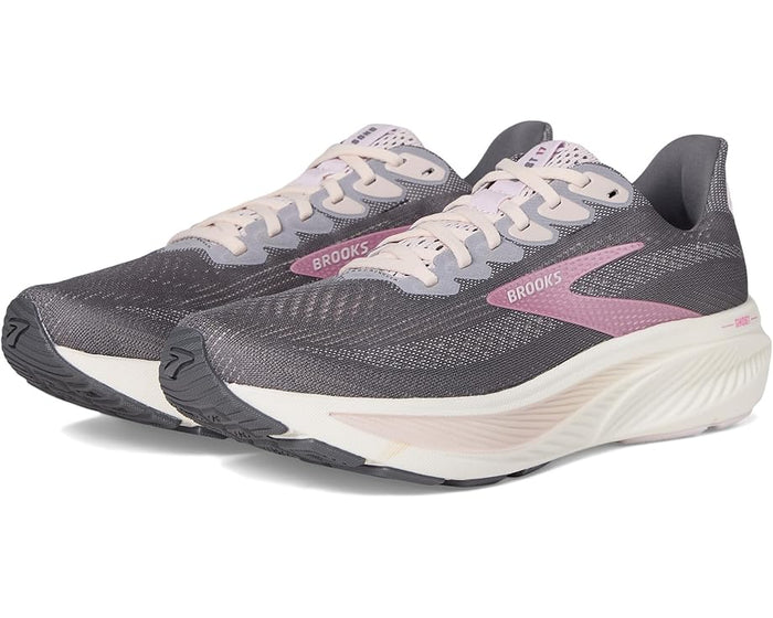 Women's Brooks Ghost 17 in Poppy Seed/Pink