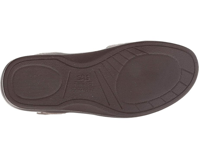 Women's SAS Duo Sandal in Taupe Snake
