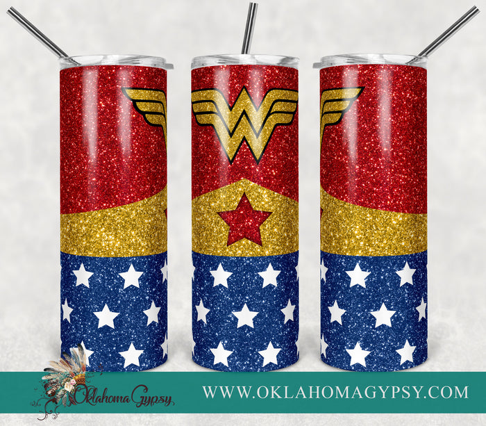 Wonder Woman Inspired Digital File Wraps