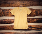 YELLOW ADIDAS T-SHIRT