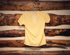 YELLOW ADIDAS T-SHIRT