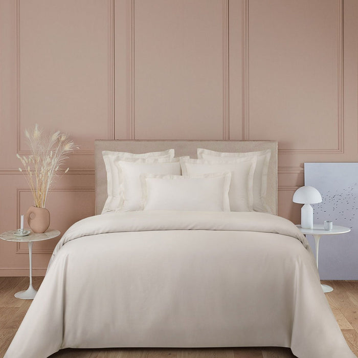 Yves Delorme Triomphe Quilted Blanket Cover and Shams - Nacre