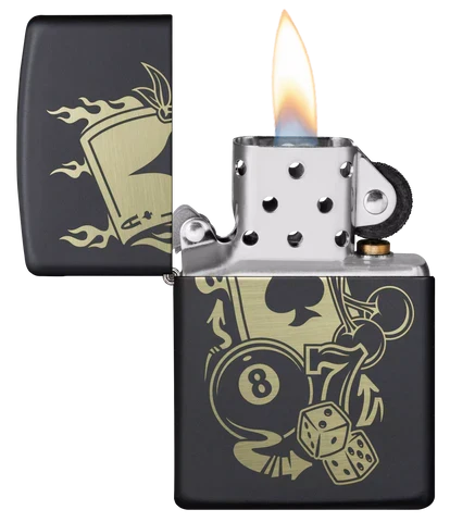 Zippo Gaming Gambling Design - 49257