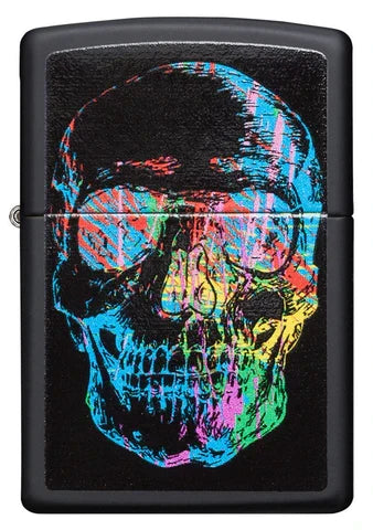 Zippo Skulls Colourful Skull Design - 28042